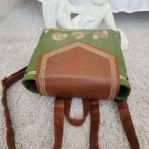Legend of Zelda Breath Of The Wild Backpack Danielle Nicole Green Limited Issue main image 9